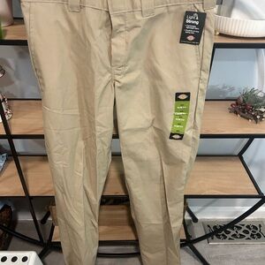 Dickies Men's Tan Pants 32 x 34 nwt